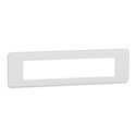 Plaque de finition Unica Pro NU411018 Blanc 10 modules