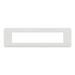 Plaque de finition Unica Pro NU411018 Blanc 10 modules
