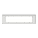 Plaque de finition Unica Pro NU411018 Blanc 10 modules