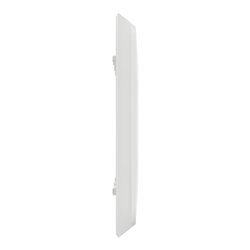Plaque de finition Unica Pro NU411818 Blanc 8 modules