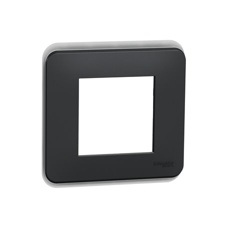 Plaque de finition Unica Pro NU400254 Anthracite 1 poste