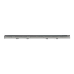 Plaque de finition Unica Pro NU400454 Anthracite 2 postes