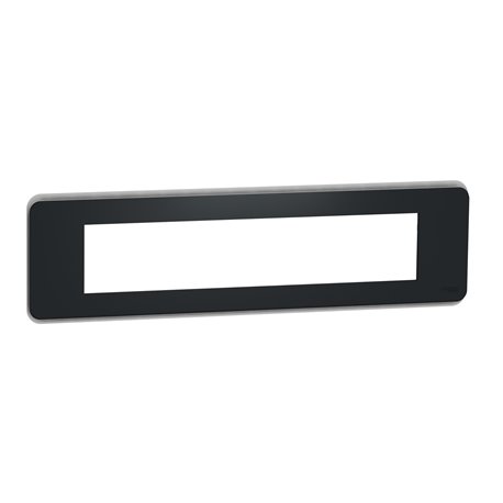 Plaque de finition Unica Pro NU411054 Anthracite 10 modules