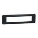 Plaque de finition Unica Pro NU411054 Anthracite 10 modules