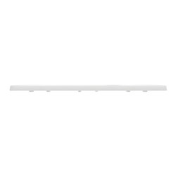 Plaque de finition Unica Pro NU411620 Blanc antibactérien 6 modules