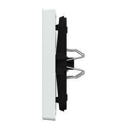 Enjoliveur pour commande simple sans marquage D-Life MTN3300-6035 blanc lotus 
