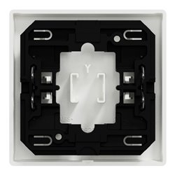 Enjoliveur pour commande simple sans marquage D-Life MTN3300-6037 blanc nordic mat 