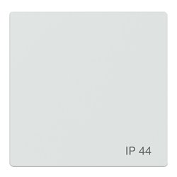 Enjoliveur pour commande simple IP44 avec joint D-Life MTN3304-6035 blanc lotus 
