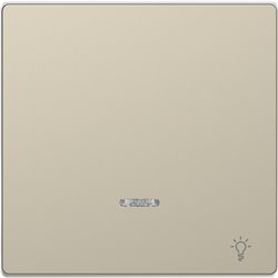Enjoliveur pour commande simple voyant et picto lampe D-Life MTN3322-6033 blanc sable 