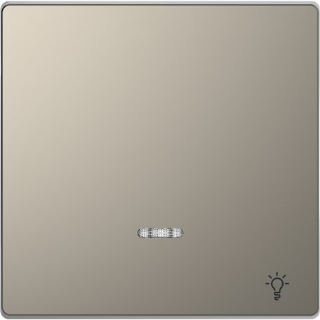 Enjoliveur pour commande simple voyant et picto lampe D-Life MTN3322-6050 nickel Enjoliveur pour commande simple voyant et picto lampe D-Life MTN3322-6050 nickel