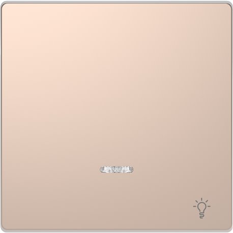 Enjoliveur pour commande simple voyant et picto lampe D-Life MTN3322-6051 champagne Enjoliveur pour commande simple voyant et picto lampe D-Life MTN3322-6051 champagne