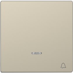 Enjoliveur pour commande simple voyant et picto carillon D-Life MTN3325-6033 blanc sable 