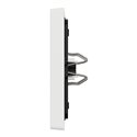 Enjoliveur pour commande simple voyant et picto carillon D-Life MTN3325-6037 blanc nordic mat 