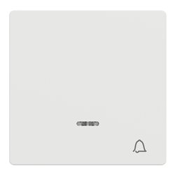 Enjoliveur pour commande simple voyant et picto carillon D-Life MTN3325-6037 blanc nordic mat 