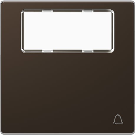 Enjoliveur pour commande simple étiquette picto carillon D-Life MTN3365-6052 mocca 