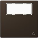 Enjoliveur pour commande simple étiquette picto carillon D-Life MTN3365-6052 mocca 