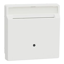 Enjoliveur pour interrupteur à carte porte-étiquette D-Life MTN3854-6037 blanc nordic mat 