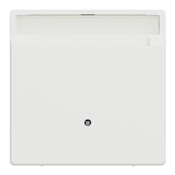 Enjoliveur pour interrupteur à carte porte-étiquette D-Life MTN3854-6037 blanc nordic mat 