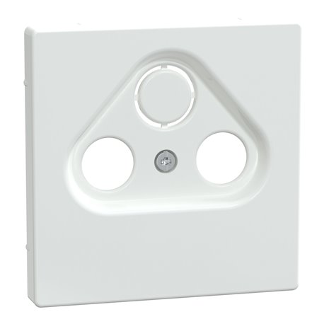 Enjoliveur pour prise télévision D-Life MTN4123-6035 blanc lotus 