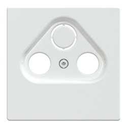 Enjoliveur pour prise télévision D-Life MTN4123-6035 blanc lotus 