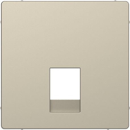 Enjoliveur pour prise RJ11/RJ12 D-Life MTN4215-6033 blanc sable 