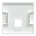 Enjoliveur pour prise RJ11/RJ12 D-Life MTN4215-6035 blanc lotus 