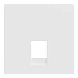 Enjoliveur pour prise RJ11/RJ12 D-Life MTN4215-6037 blanc nordic mat 