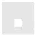 Enjoliveur pour prise RJ11/RJ12 D-Life MTN4215-6037 blanc nordic mat 