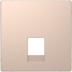 Enjoliveur pour prise RJ11/RJ12 D-Life MTN4215-6051 champagne 