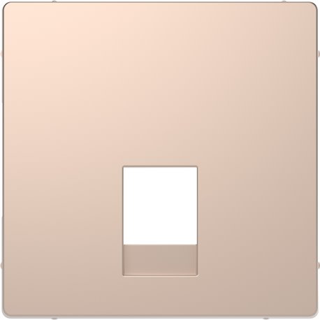 Enjoliveur pour prise RJ11/RJ12 D-Life MTN4215-6051 champagne 