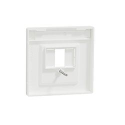 Enjoliveur pour prise connectée multimédia porte-étiquette D-Life MTN4250-6037 blanc nordic mat