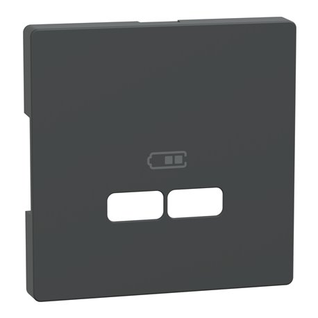Enjoliveur pour prise USB D-Life MTN4367-6034 anthracite 