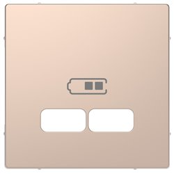 Enjoliveur pour prise USB D-Life MTN4367-6051 champagne 