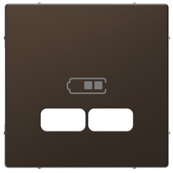 Enjoliveur pour prise USB D-Life MTN4367-6052 mocca 