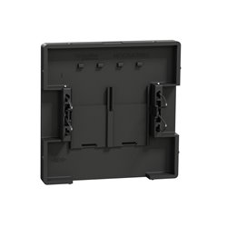 Enjoliveur pour prise double RJ45 Actassi S-One D-Life MTN4572-6034 anthracite 
