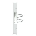 Enjoliveur pour prise double RJ45 Actassi S-One D-Life MTN4572-6035 blanc lotus 
