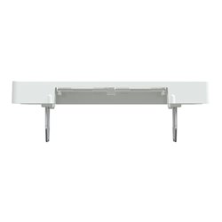 Enjoliveur pour prise double RJ45 Actassi S-One D-Life MTN4572-6035 blanc lotus 