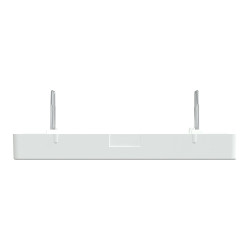 Enjoliveur pour prise double RJ45 Actassi S-One D-Life MTN4572-6035 blanc lotus 