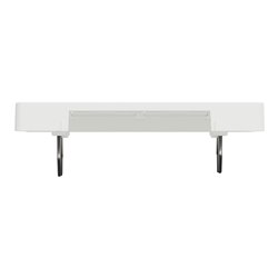 Enjoliveur pour prise double RJ45 Actassi S-One D-Life MTN4572-6037 blanc nordic mat 