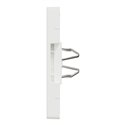 Enjoliveur pour prise double RJ45 Actassi S-One D-Life MTN4572-6037 blanc nordic mat 