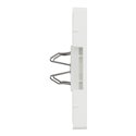Enjoliveur prise double RJ45 S-One porte-étiquette D-Life MTN4574-6037 blanc nordic mat porte-étiquette