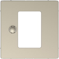 Enjoliveur pour thermostat programmable écran tactile D-Life MTN5775-6033 blanc sable 
