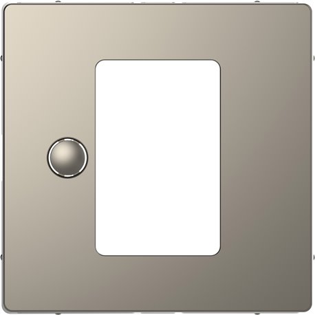 Enjoliveur pour thermostat programmable écran tactile D-Life MTN5775-6050 nickel 