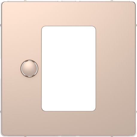 Enjoliveur pour thermostat programmable écran tactile D-Life MTN5775-6051 champagne Enjoliveur pour thermostat programmable écran tactile D-Life MTN5775-6051 champagne