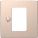 Enjoliveur pour thermostat programmable écran tactile D-Life MTN5775-6051 champagne 