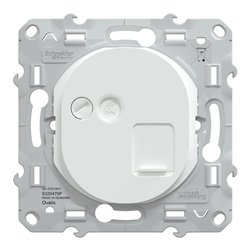 Lot de 108 prises RJ45 Cat6 STP Blanc Ovalis S320476P Blanc 