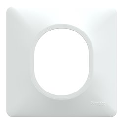 Lot de 360 plaques de finition Ovalis S320702P Blanc 