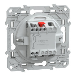 Lot de 108 va et vient 10AX Ovalis S320204P Blanc 
