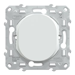 Obturateur à vis Ovalis C séries S320666 blanc mat 