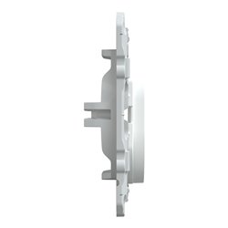 Obturateur à vis Ovalis C séries S320666 blanc mat 